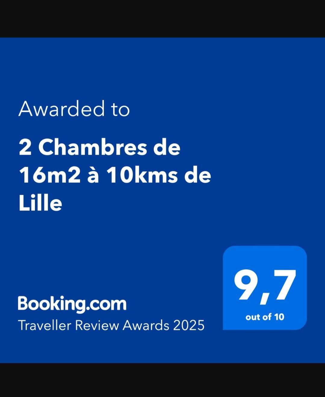 2 Chambres De 16M2 A 10Kms De Lille Beaucamps-Ligny 외부 사진